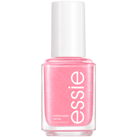 essie salon-quality nail polish, vegan, Spring 2023, pink shimmer, feel the fizzle , 0.46 fl oz