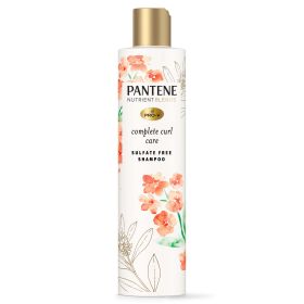 Pantene Sulfate Free Curly Hair Shampoo;  Anti Frizz;  with Jojoba Oil;  Color Safe;  9.6 oz