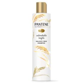 Pantene Sulfate Free Shampoo;  Anti Breakag with Rice Water;  9.6 oz