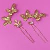 Antique Garden Hair Clip Set
