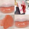 Crystal Glossy Lip Glaze Mirror Cute Bear Lip Gloss Waterproof Transparent Nude Liquid Lipstick Lip Girls Makeup Korean Makeup