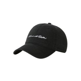 Summer baseball cap Male soft top cap Female Versatile hat Male sunscreen hat (Color: Black, size: Adjustable1)