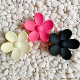 Daisy Days Hair Claw Set (Color: Black Pink)