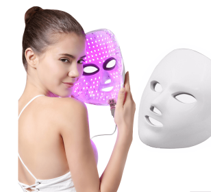 Led Facial beauty instrument (Model: US, Style: 7color)
